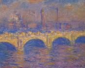 克劳德 莫奈 : Waterloo Bridge, Sunlight Effect